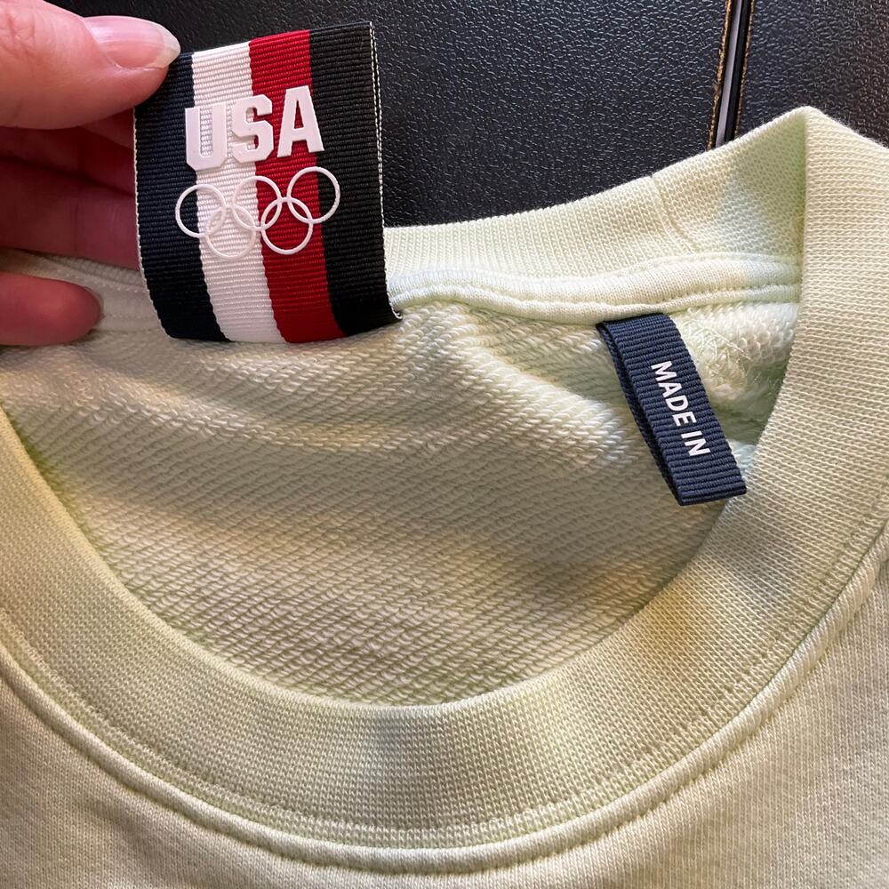 Kith Team USA Olympic Rings Mint Crewneck Sweatshirt NWT Mens Medium - Picture 5 of 11